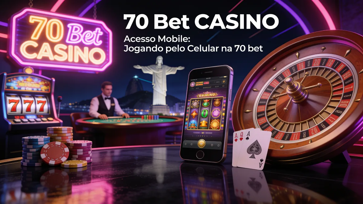 Acesso Mobile: Jogando pelo Celular na 70 bet para jogadores no Brasil